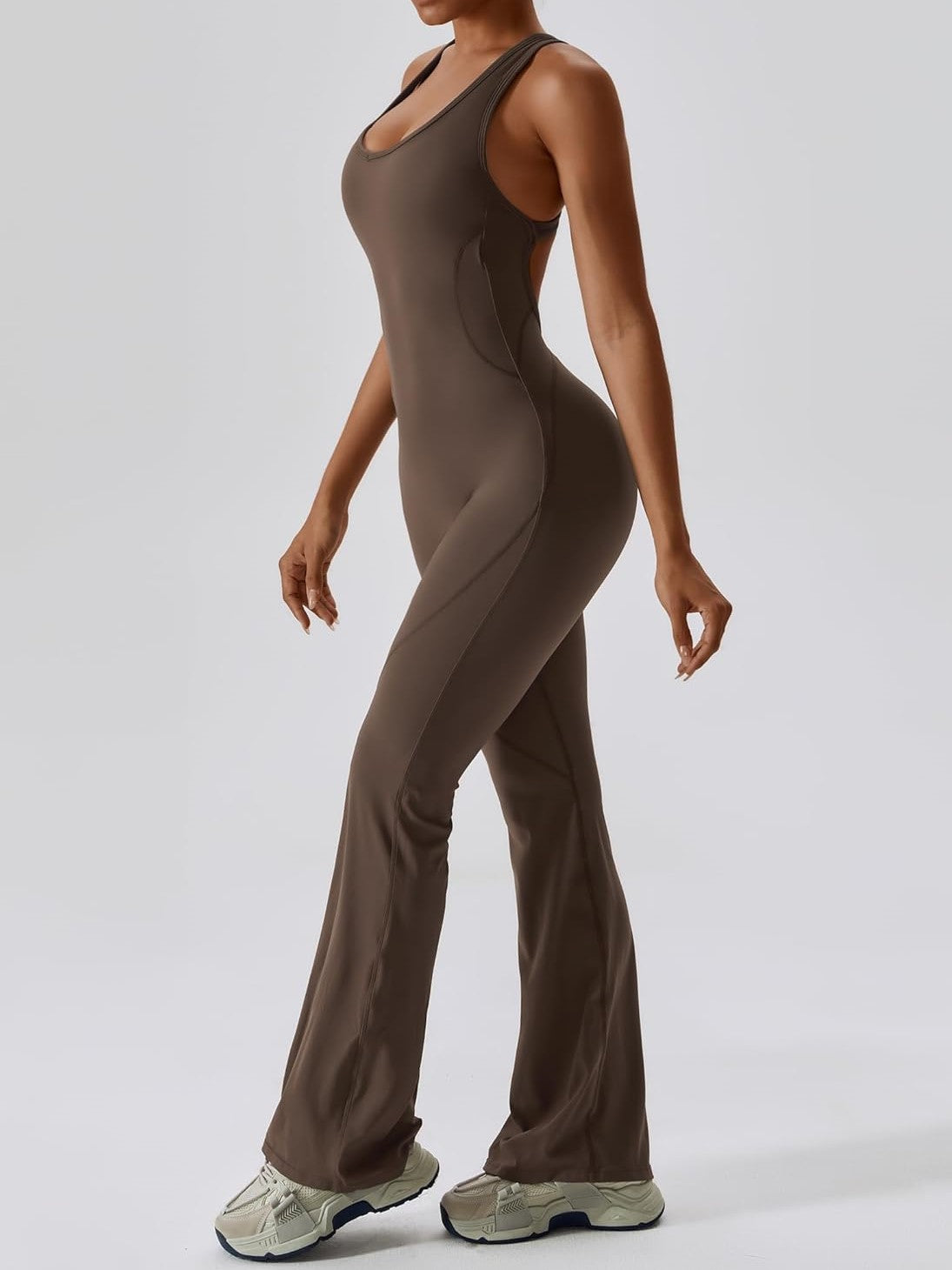 Crocus Jumpsuit | Brown