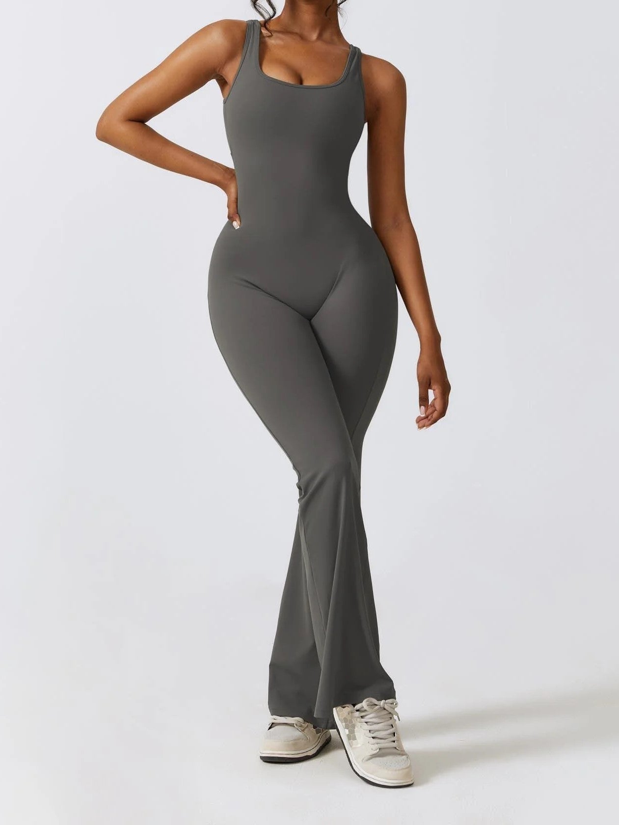 Tulip Jumpsuite | Gray